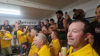 Samford Stags team song after securing 2023 minor premiership on old boys day [upl. by Alikam]