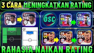 3 CARA RAHASIA MENINGKATKAN RATING BOOSTING amp BOOSTER POSISI PEMAIN DI EFOOTBALL 2024 MOBILE [upl. by Sikras917]