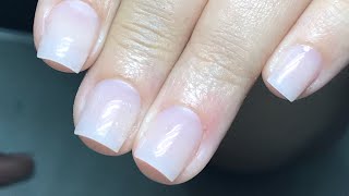 Banho de acrílico em unhas curtas passo a passo completo 😍💅🤩 [upl. by Nibaj]