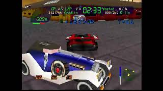 Carmageddon 64 N64  Race 17 Scare D Pants [upl. by Darb]