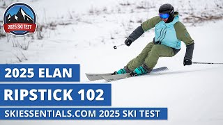 2025 Elan Ripstick 102  SkiEssentialscom Ski Test Review [upl. by Franchot]