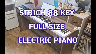 STRICH 88 Key Full Size Electric Piano Hammer Action Weighted Keys MIDI [upl. by Nhepets]