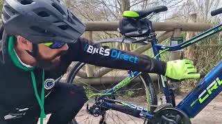 Fast ebike by E bikes Direct The Crussis eCross 16 Mens Hybrid Electric Bike 2021 Part 1 [upl. by Anoet]