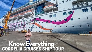 Cordelia Cruise Ship Tour  Indias Largest amp Premium Luxury Cruise [upl. by Greenburg565]