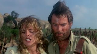 Sharon Stone and Richard Chamberlain IN🎬King Solomons Mines 1985🎥 Director J Lee Thompson [upl. by Jenelle580]