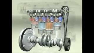 4 Stroke Engine Working Animation [upl. by Cesare]