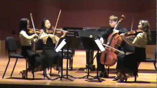 Aurelia String Quartet performs Debussy [upl. by Lotsirk]