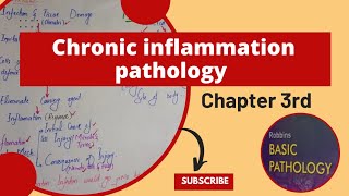 Chronic inflammation pathology Robbins pathology  Inflamation and repair pathologyrobbins [upl. by Mitchael]