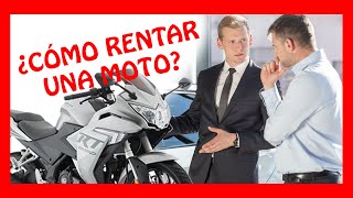 Renta de MOTOS para TRABAJAR en apps [upl. by Ynney71]