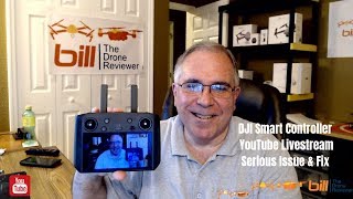 DJI Smart Controller YouTube Livestream Serious Issue amp Fix [upl. by Dennett]