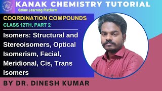 Coordination Compounds  Part 2  Isomers  Structural  Stereoisomers  Optical Isomers  Facial [upl. by Assyl]