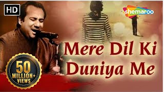 Mere Dil Ki Duniya Me by Rahat Fateh Ali Khan With Lyrics  Hindi Sad Songs [upl. by Kendy]