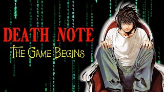 The Game Begins  Death Note The Musical Studio Version [upl. by Pros783]