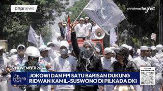 Jokowi dan FPI Jakarta Satu Barisan Dukung RKSuswono  DNP Evening News [upl. by Wallraff]