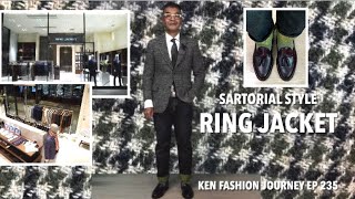 Sartorial Style Ring Jacket Japan Tailoring osaka  Ep 235 [upl. by Lled198]