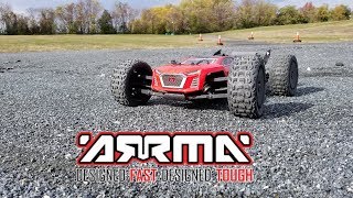 2018 ARRMA TALION V3  6S Bashing [upl. by Ylra867]