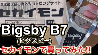 セカイモンで買ってみた Bigsby B7 ビグスビー [upl. by Nwahsad]