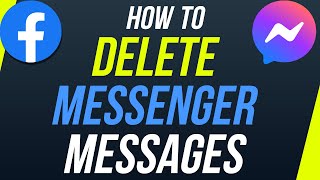 How To Delete Facebook Messenger Messages [upl. by Barbey695]