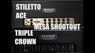 Mesa Stiletto ACE vs Mesa Triple Crown in the mix [upl. by Munniks618]