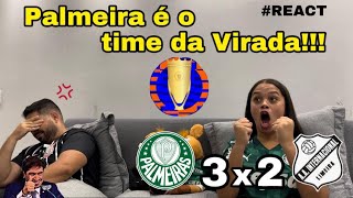 REACT REAÇÕES PALMEIRAS x INTER DE LIMEIRA [upl. by Akyeluz]