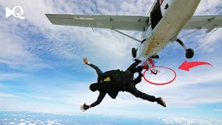 Skydiving Without Parachute  Skydiving gone wrong  skydiving POV [upl. by Asyl]