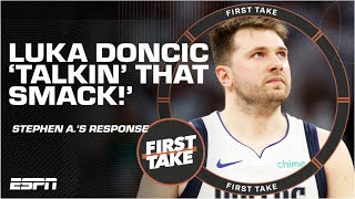 Stephen A REVEALS THIS about Luka Doncic ahead of NBA Finals 🍿  First Take [upl. by Yema]