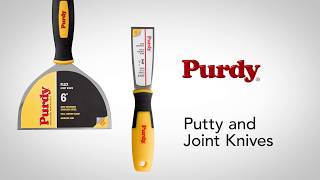 Purdy®  Putty and Joint Knives [upl. by Madeleine445]