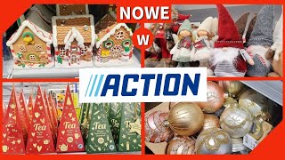 NOWE ŚWIĄTECZNE DEKORACJE 💫Boże Narodzenie 🌟NOWOŚCI w ACTION 🎄Ozdoby choinkowe 🎄Przegląd półek 2024 [upl. by Aerua997]