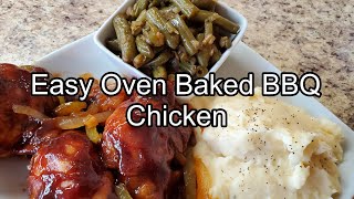 Easy Oven Baked BBQ Chicken [upl. by Inga]