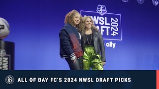 All of Bay FCs 2024 NWSL Draft Picks [upl. by Asselem]