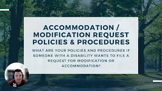 BlueDAG Accessibility Minute ADA Title II  Accommodations amp Modifications Overview [upl. by Pascasia]