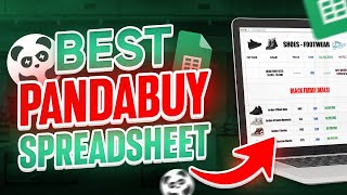 The BEST Pandabuy Spreadsheet EVER 1000 FINDS [upl. by Airrej]