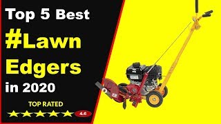 Top 5 Best Lawn Edgers in 2020 [upl. by Pickford]