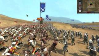 Medieval Total War II Scotland VS England [upl. by Ackley]