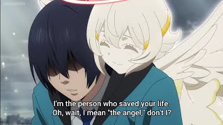 Platinum End  Mirai save by Angel  Nasse From his suicide attempt [upl. by Vida388]