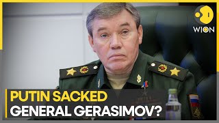 RussiaUkraine war Vladimir Putin fired top Russian general  Latest News  WION [upl. by Ilene]