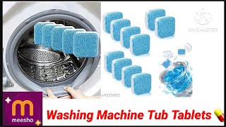 Active Washing Machine Top Load How To Use Review Washing Machine Tablets from meesho [upl. by Shirk781]