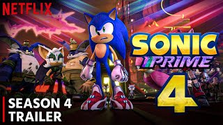 Sonic Prime Season 4 Trailer  Release Date  Everything We Know [upl. by Haim450]