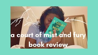 Acomaf  book review vlog  book reading vlog  book 2 a court of mist and fury [upl. by Eladnek]