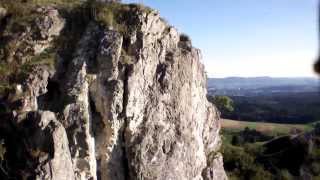 Spielburg Hohenstaufen aus der Vogelperspektive [upl. by Aikim17]