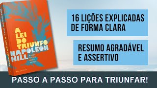 A Lei do Triunfo  Resumo  Mapa de 16 lições  Napoleon Hill [upl. by Nahtaoj]