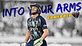 Jos Buttler x into your Arms  jos buttler comeback status cricket viratkohli josbuttlerbatting [upl. by Neelak]