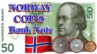 NORWAY COINS Bank Note NOK kroner [upl. by Ordnas]