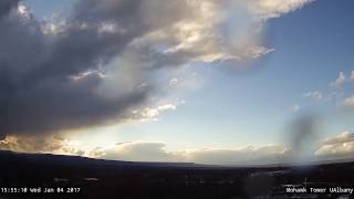 January 4 2017 Small hail and snow squalls [upl. by Mcnamara]