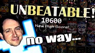 5020 MODE BEAT SCOTT CAWTHONS REACTION  FNaF Ultimate Custom Night 5020 COMPLETE Update [upl. by Coke804]