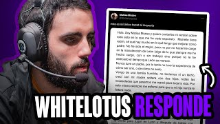 PRO PLAYER WHITELOTUS RESPONDE A SU FUNA quotPOR MAL PADREquot [upl. by Dottie323]