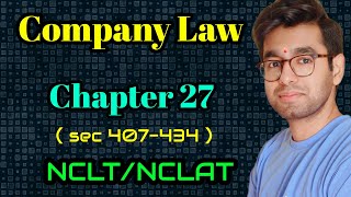 Chapter 27  NCLT  NCLAT  Section 407434  CACS [upl. by Bluma]