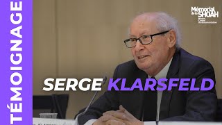 Témoignage  Serge Klarsfeld lorphelin devenu chasseur de nazis [upl. by Aisyram]