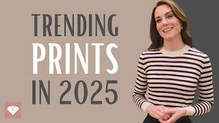 FASHION 2025 The Prints That Will Update Your Wardrobe  Trending Prints for 2025 [upl. by Lahcar]