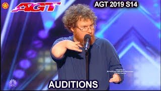 Ryan Niemiller Stand Up Comedian Makes FUN of His Arm Defect  Americas Got Talent 2019 Audition [upl. by Fredel567]